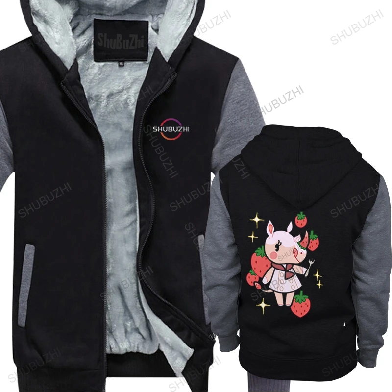 

Kawaii Merengue Of Animal Crossing winter hoody Men Soft Cotton thick hoodies Video Game brand shubuzhi hoodie Gift Idea