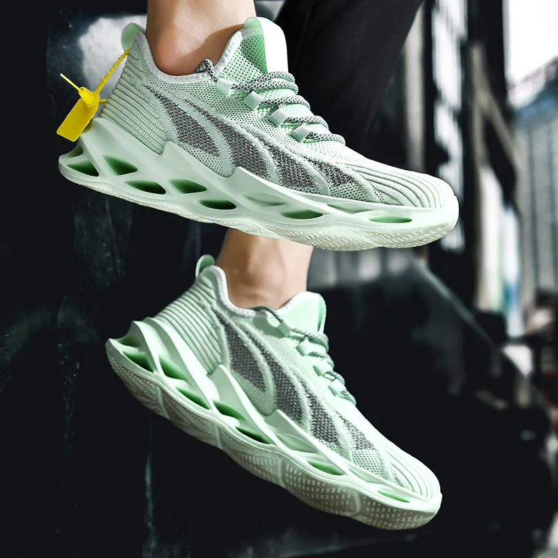 

Мужские кроссовки для бега, дышащие кроссовки с амортизацией, спортивная обувь для ходьбы и бега на открытом воздухе