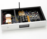 2020 latest ES9038PRO dual chip Bluetooth 50 decoder Fiber coax USB input Balanced and RCA output DAC10