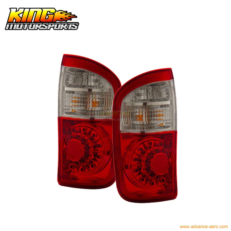 Подходит для 2000 2006 Toyota Tundra светодиодный задний фонарь красный CL (двойная кабина)