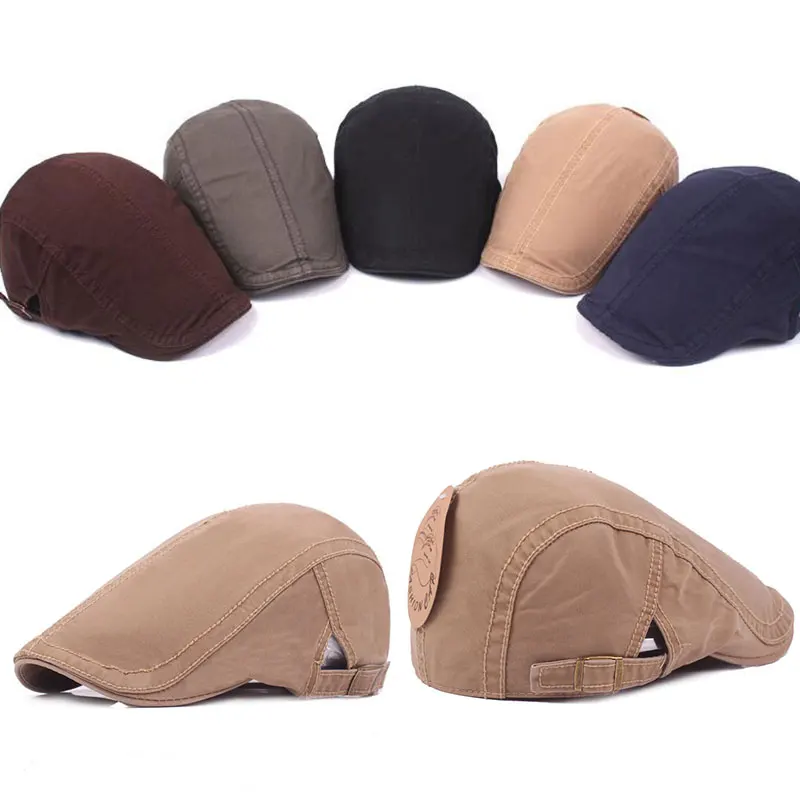 

Solid Color Peaked Cap Unisex Non-irritating Comfortable Fabric Nice-looking Soft Temperament Fashion Pretty Retro Durable Beret