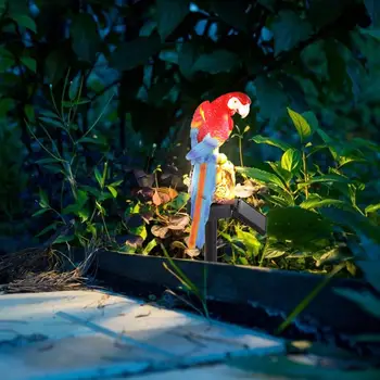 Parrot/Owl/Cat Solar Light Solar Power LED Lawn Light Outdoor Waterproof Garden Landscape Lamp Home Garden Decor 4
