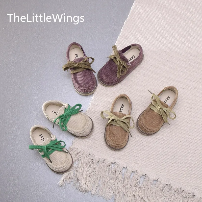 Детская обувь Сезон весна-осень Стиль Новинка В стиле ретро С антискользящим