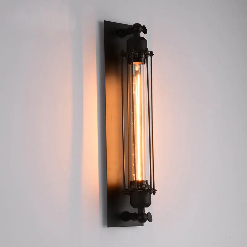 

Retro Black Iron Wall Lamps Sconce Vintage Wall Lights for Home Lighting Industrial Lamp Loft Decor Bar Bedside Light Fixtures
