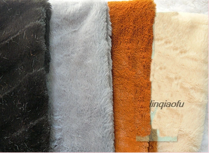 Плюшевая ткань кролика высококачественный мех норка искусственный для одежды |