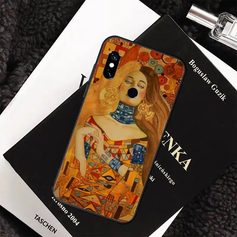 

Gustav Klimt Kiss Phone Case For Xiaomi Redmi 7 8 9t a3Pro 9se k20 mi8 max3 lite 9 note 9s 10 pro
