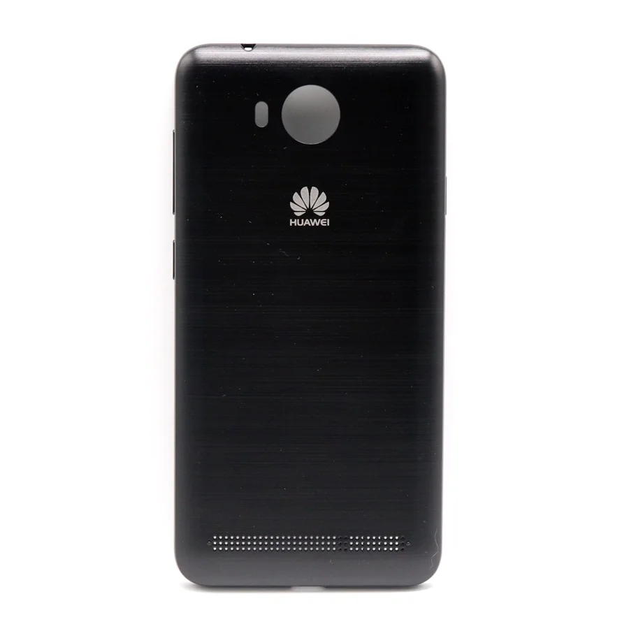 Для huawei Y3 ii, крышка на батарейку, задняя крышка, чехол на заднюю панель, корпус для huawei Y3 II, крышка на батарейку, LUA-L21, замена LUA-U22 - Цвет: Черный