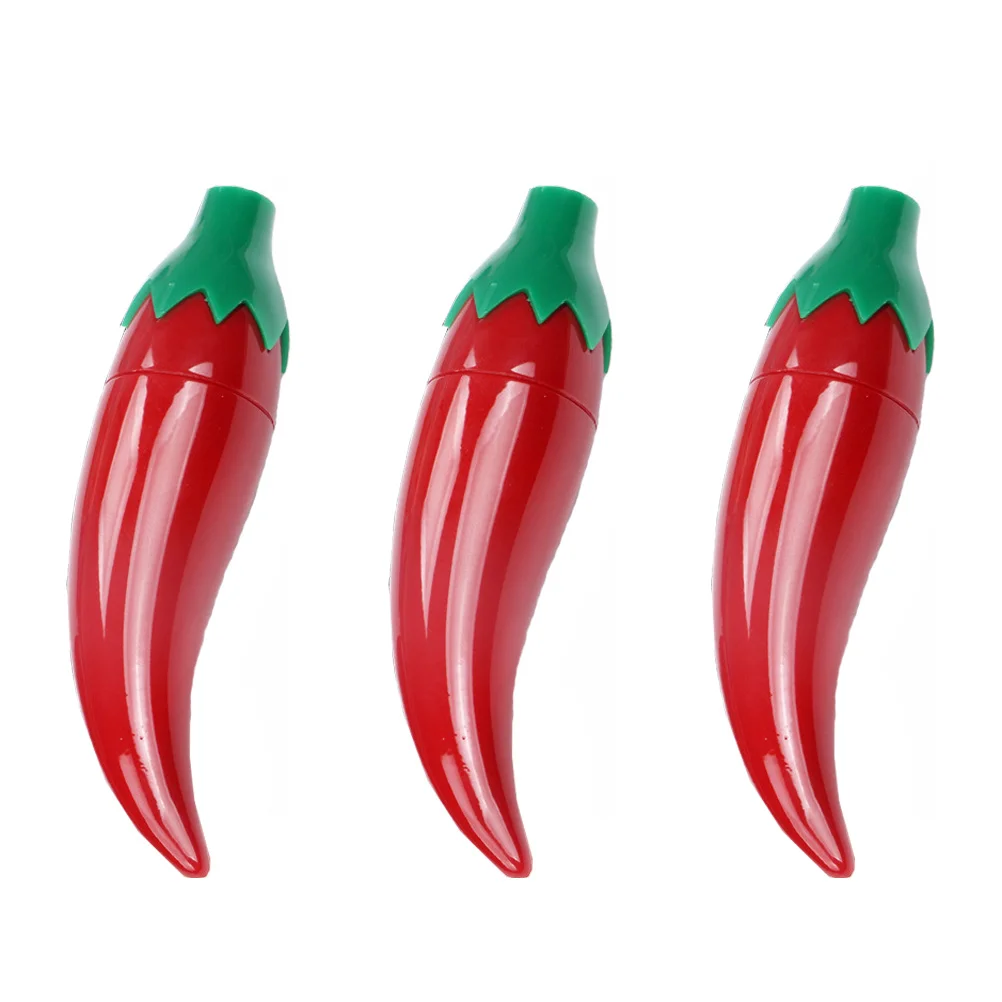 

Очаровательный контейнер для хранения игл с красным перцем, 3 шт., держатель, мультяшный дизайн, инструмент для квилтинга