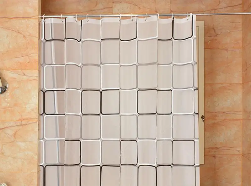 Занавеска для душа в ванную комнату водонепроницаемая 5 шт. | Дом и сад