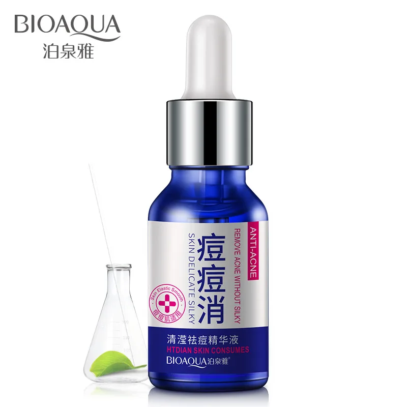 

BIOAQUA Anti Acne Serum Liquid Moisturizing Whitening Oil Control Shrink Pores Fade Scar Face Serum Repair Face Cream Care