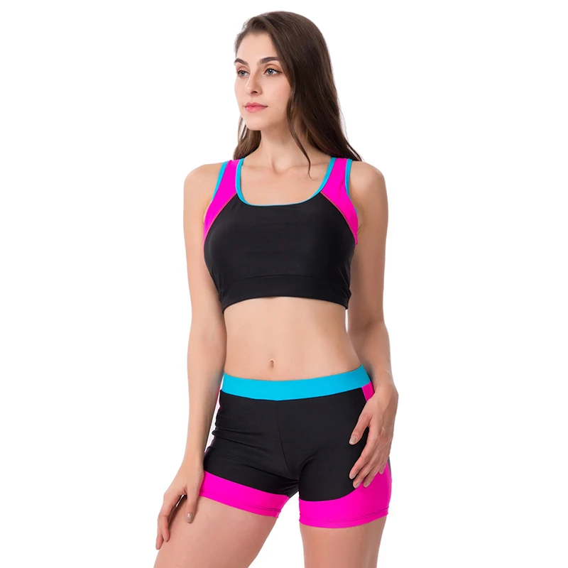 Женский купальник YONGSEN монокини для соревнований боди пятые брюки