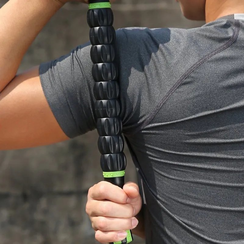 

Gym Muscle Massage Roller Yoga Stick depth Body Massage Relax Tool gear Multi Sharp point Roller Ball gift box Fitness Equipment