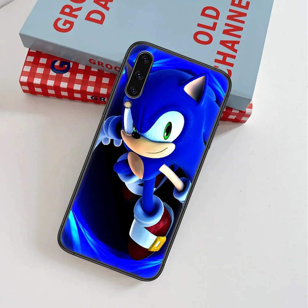 

Sonic Game Phone Case For Samsung Galaxy A 3 5 7 8 10 20 20E 21S 30 30S 40 50 51 70 71 black Cover Tpu Waterproof Soft Coque
