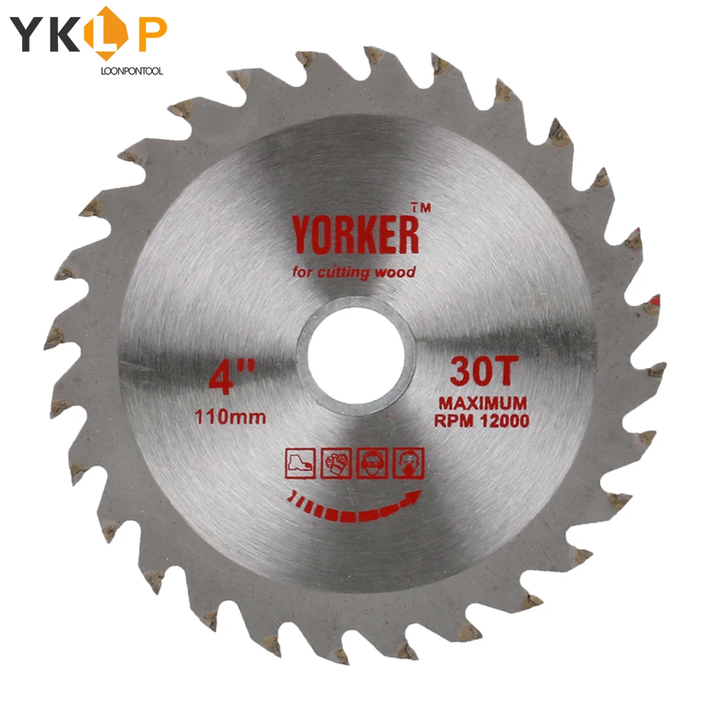 Диск для циркулярной пилы диск с отверстием 20 мм резки дерева карбида 4 дюйма 30