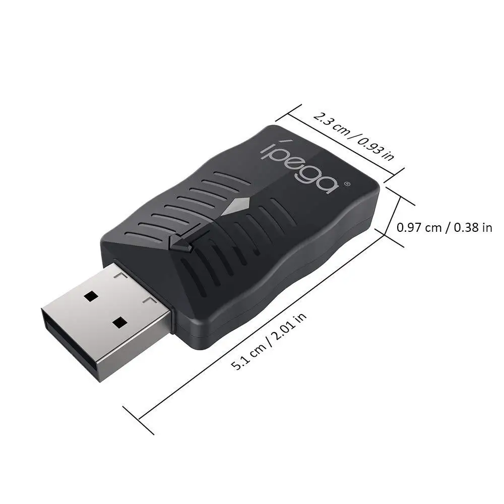 Hobbylan Многофункциональный беспроводной игровой контроллер USB адаптер BT приемник конвертер геймпада для ПК/переключатель/xbox/PS4 d25