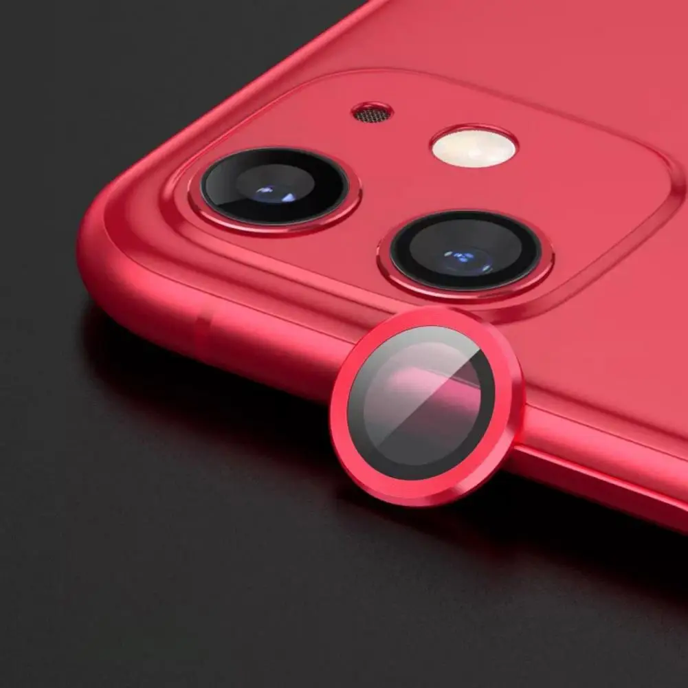 

3Pcs Cover Ring High Definition Tempered Glass Camera Lens Protective Film Cellphone for iPhone 11/12/12 Mini/12 Pro/12 Pro Max