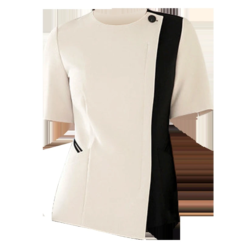 Новая рабочая одежда для салона красоты с коротким рукавом ухода за кожей