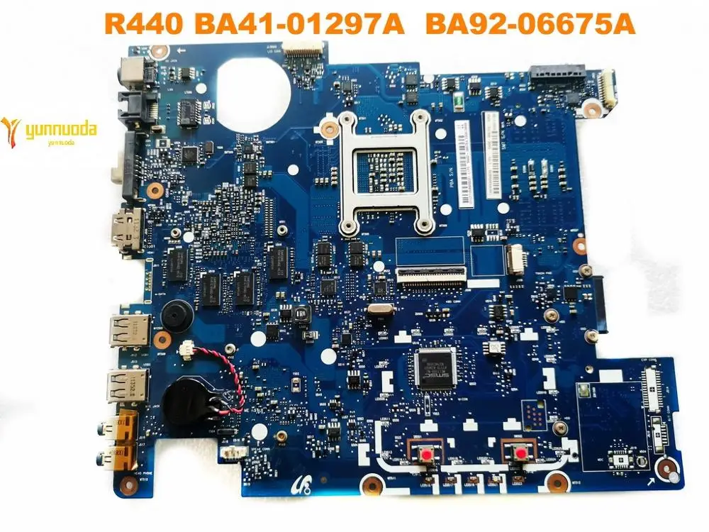 Оригинальная материнская плата для ноутбука Samsung R440 BA41-01297A BA92-06675A протестирована