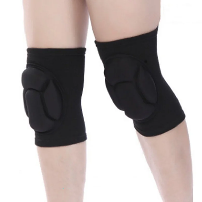 

1 пара утолщенный спортивный наколенник для футбола, волейбола, экстремальных видов спорта, поддержка столкновений, езды на велосипеде, тан...