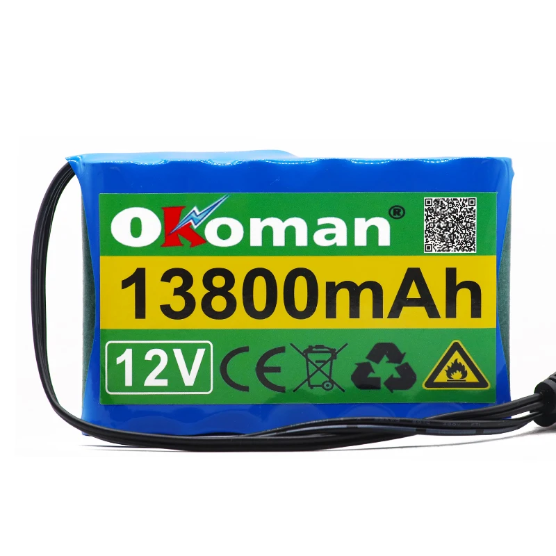 Оригинальный портативный аккумуляторный комплект литий ионных батарей Super 12 в