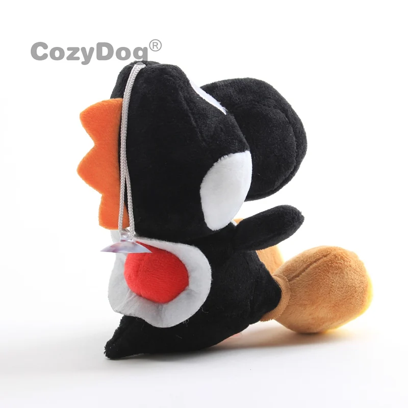 15 см серия Марио Yoshi черный плюшевый куклы игрушки сидящий Йоши Мягкие игрушки Дети Девочка Дети Рождественский подарок на день рождения