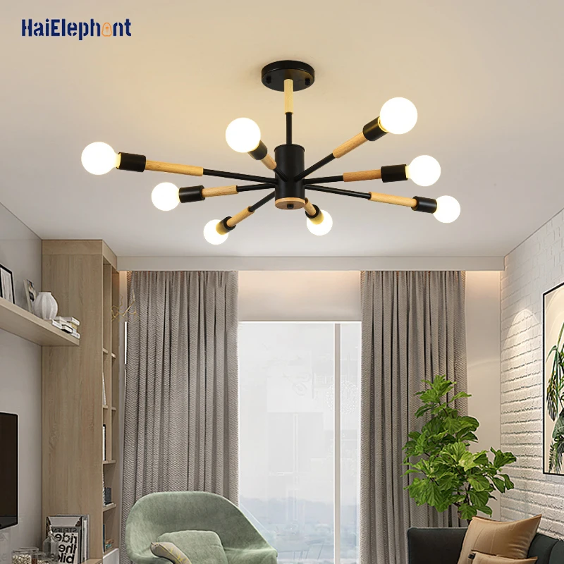 Новый современный светодиодный светильник-Люстра для гостиной спальни