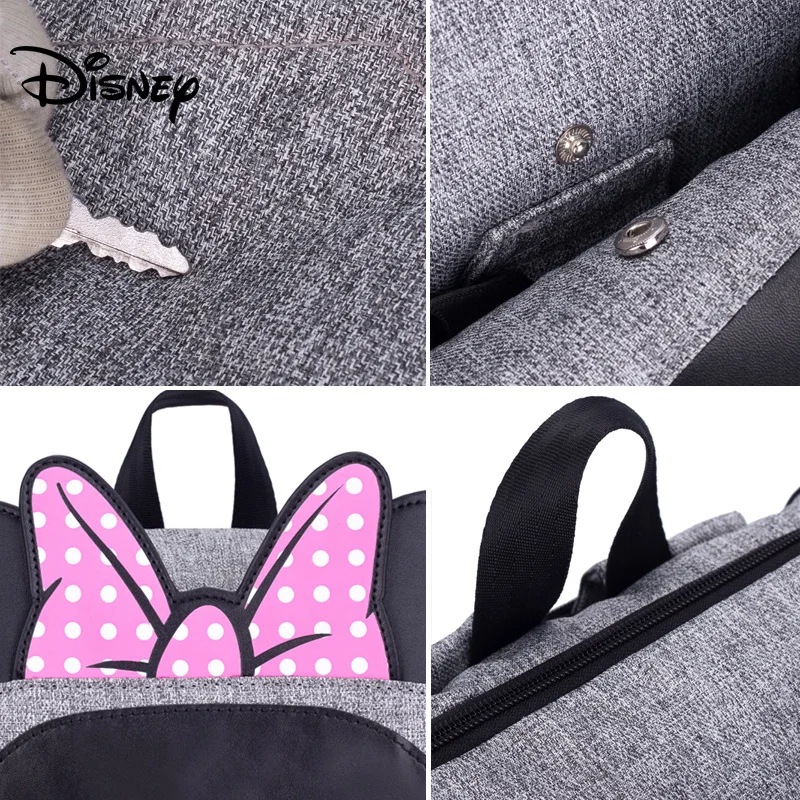 Сумка для подгузников disney, рюкзак, детские сумки для мам, мокрая сумка, модный органайзер для подгузников для мам и мам, сумка на стул с Микки и Минни