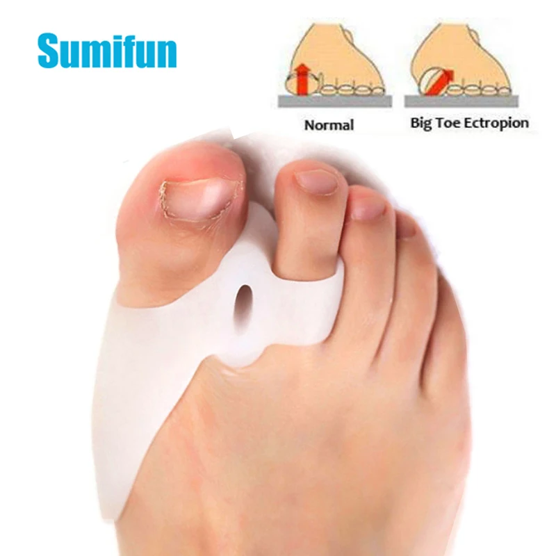 5 пар = 10 шт. силиконовый разделитель для большого пальца ноги | Красота и здоровье