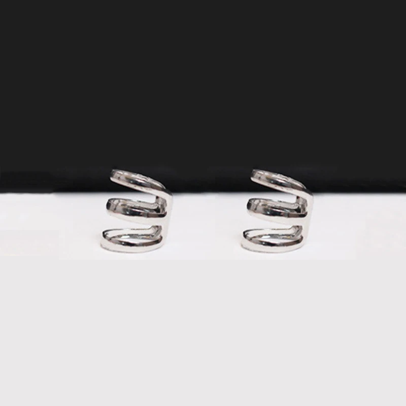 Classic Clip Earrings Geometric U Shape Earclip Ladies Ear Cuff Fashion Cartilage Non-Piercing Women Girls Jewelry 2019 | Украшения и