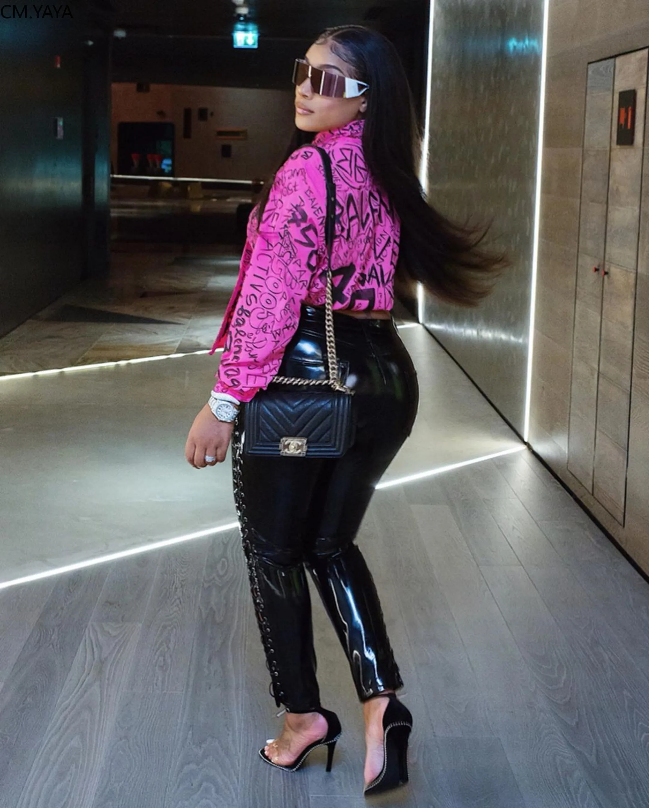 Женская блузка с длинным рукавом летняя пикантная Модная Повседневная рубашка