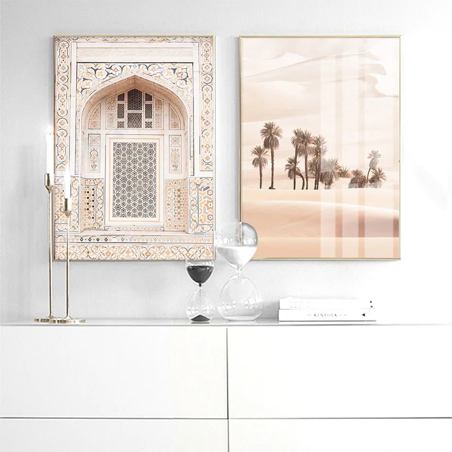 

DesertVintage Window Landscape Wall Art Pictures Canvas Painting Gallery Posters and Prints Interior for LivingHomeDecor Room
