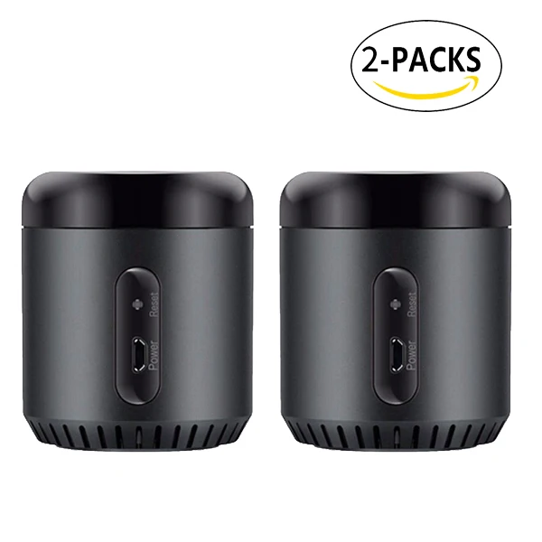 2 pcs Умный дом Broadlink RMMini3 WiFi+ IR+ 4G пульт дистанционного управления работает для Alexa Google Home IFTTT с AU UK US EU Plug AC tv управление Лер - Комплект: 2 pcs