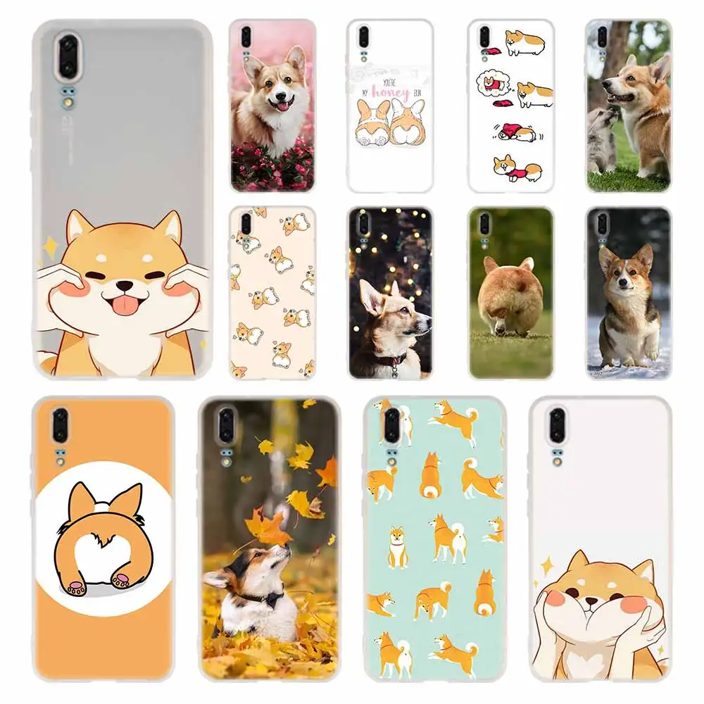 Мягкий силиконовый чехол из ТПУ для Huawei P30 P20 Pro P10 P9 P8 Plus P Smart Lite 2019 красивые Чехлы с