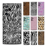 fashion sexy leopard grain phone case for samsung m01 m11 m12 m21 m31 m32 m42 m1 m22 m41 m52 m62 note 20 8 9 10 plus silicone