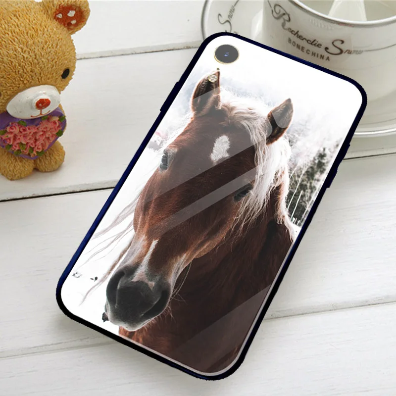 Мобильный телефон из закаленного стекла чехлы для iphone 5 5S SE 2020 10 8 7 Plus 6 6S бега с