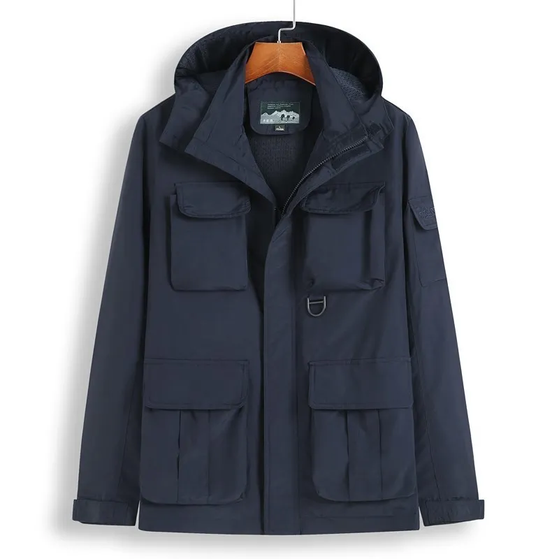 

new plus size 8XL 7XL 6XL 5XL Man's Waterproof Windproof Mountain Warm Coat Jacket Jacket Men Large Size high quality jacket