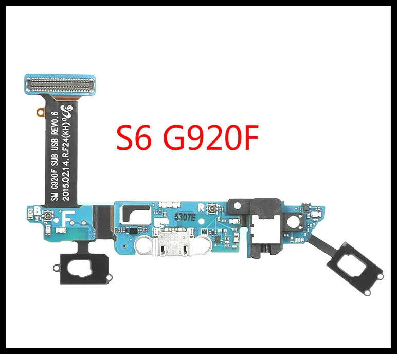 1 шт. высокое качество для Samsung Galaxy S6 G920F зарядный порт гибкий кабель док-станция