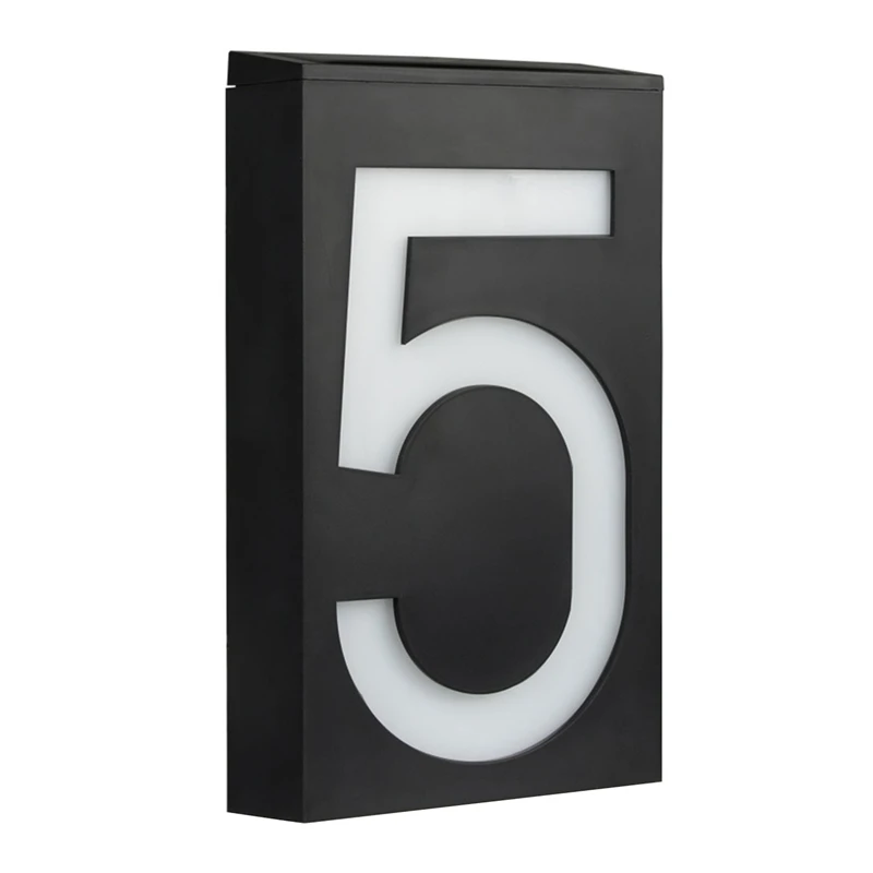 Промо-акция! Светодиодный светильник на солнечной энергии знак дома адрес двери