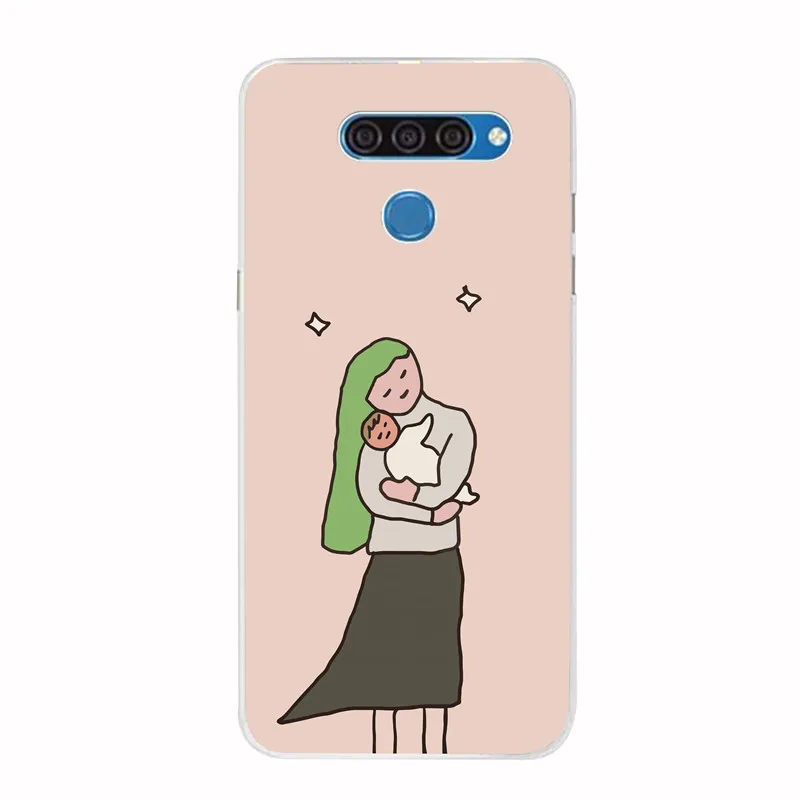 Чехол для телефона LG K50 Q60 Силиконовая задняя крышка мягкий TPU Funda K12 Max Бразилии K 50 6