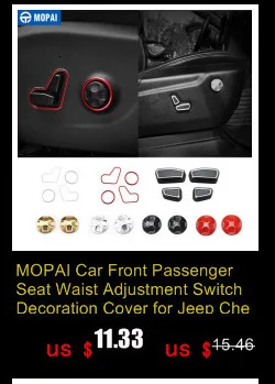 MOPAI Автомобильное зеркало заднего вида для Jeep Cherokee+ Автомобильное зеркало заднего вида, декоративная крышка для Jeep Compass+ аксессуары