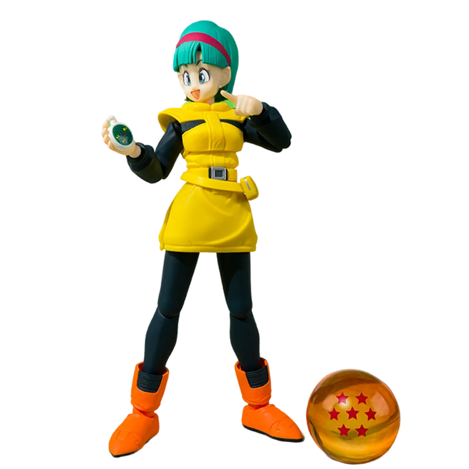 

Оригинальная фигурка Bandai S.H. Фигурка из аниме «Драконий жемчуг Z», бульма, Namekian, кукла, Коллекционная модель, игрушка, 10 см