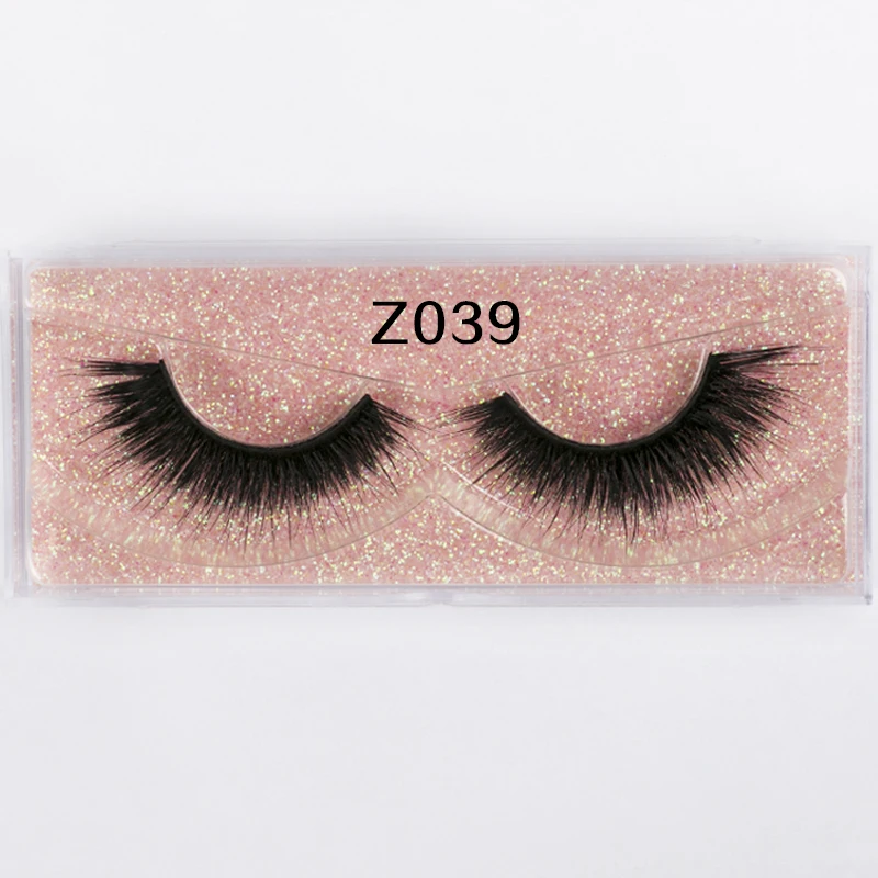 Z039 Eyewin ресницы 3D норковые накладные ресницы натуральные длинные ресницы драматические объемные ресницы макияж для ресниц норковые ресницы искусственные ресницы 25 мм ресницы - Цвет: Z039
