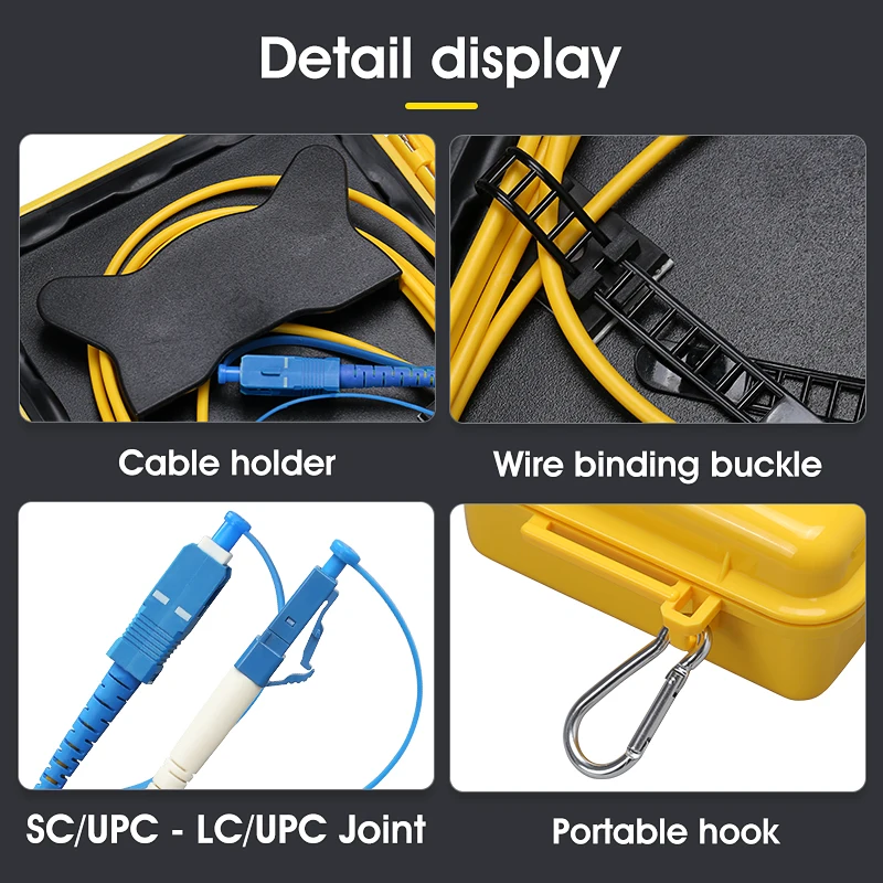 Бесплатная доставка SC/UPC-LC/UPC OTDR Устранитель зон волоконные кольца