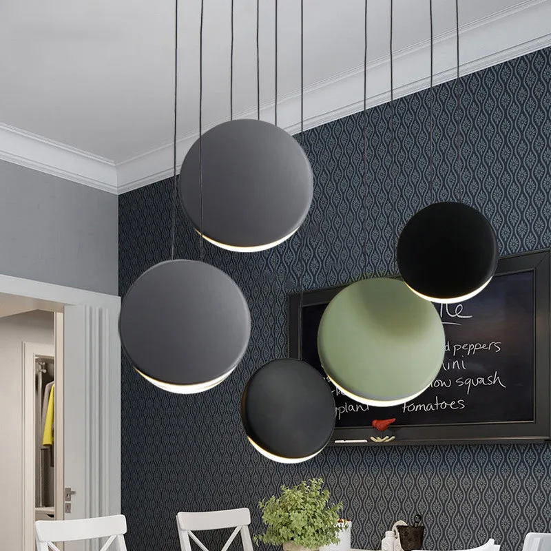 Скандинавская Люстра для столовой кофейни бар кухонный остров люстра