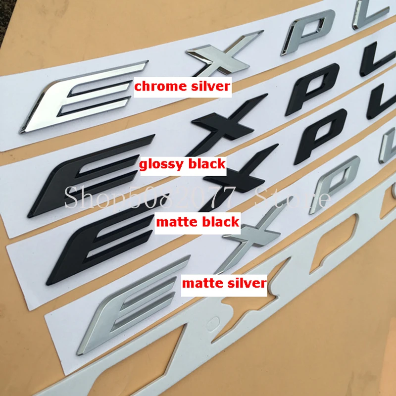 Буквы эмблемы для Ford EXPLORER автомобильный Стайлинг передняя крышка значок