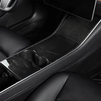 model3 car center console protective for tesla model 3 2020 accessory real carbon fiber interior accessories model three new