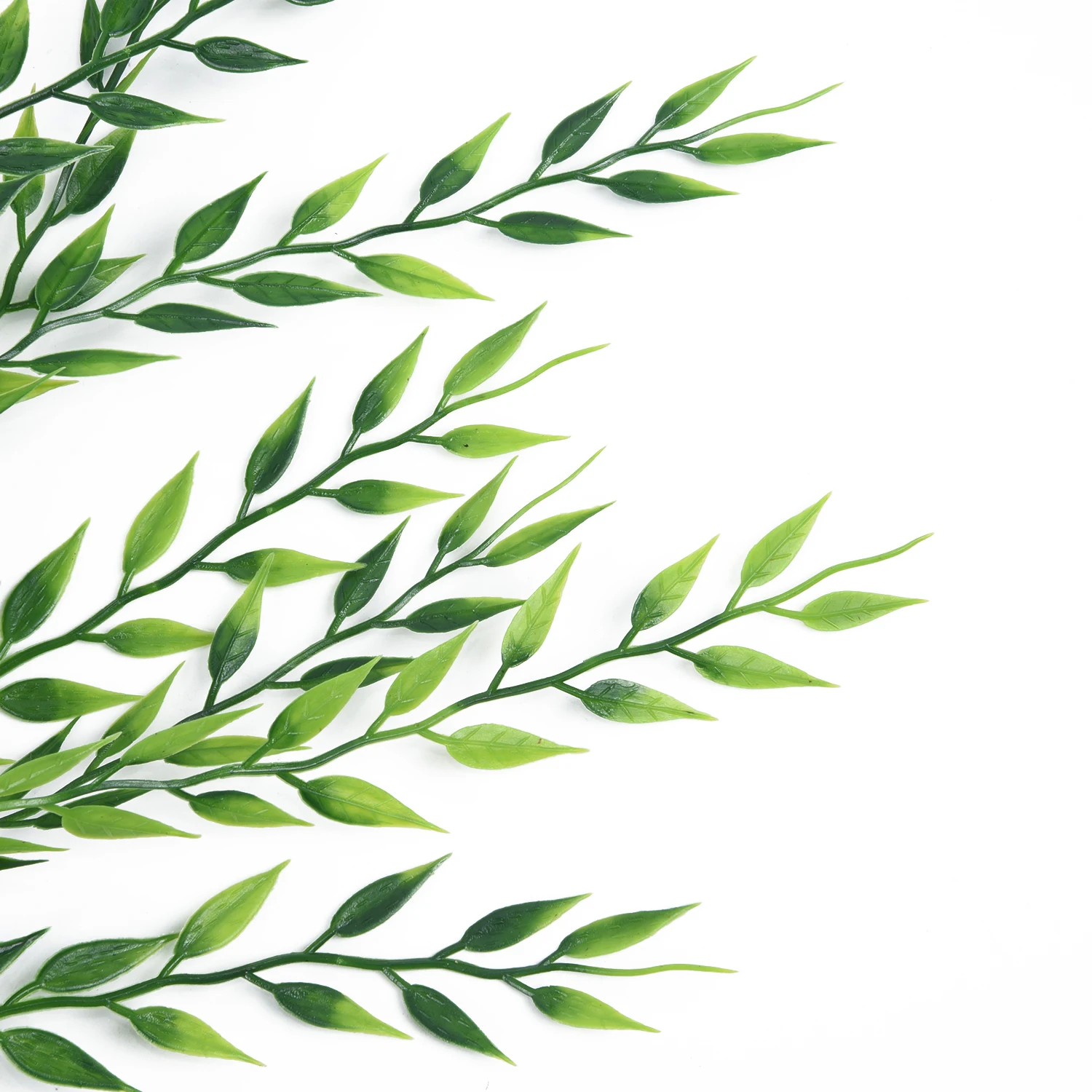 

Grass Leaf Bouquet Plastic Artificial Flower Fern Plant Green Grass Home Office