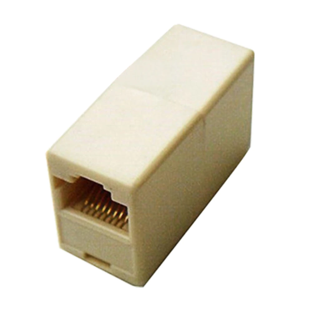 Elisona 10 шт. Ethernet RJ45 кабель RJ 45 с разъемом типа Мама мама Разъем Lan адаптер Столярный