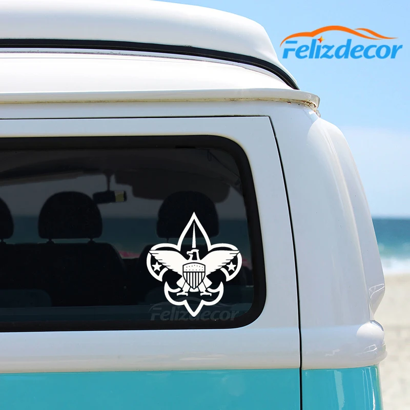 Стоячий орел с щитком привязанный к груди автомобильные наклейки для окна