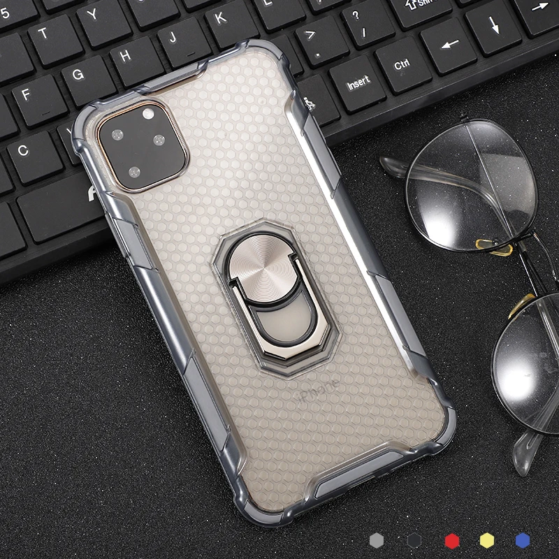 Роскошный армированный Прозрачный чехол для iPhone 11 Pro X XS Max XR 8 7 6 6s Plus из мягкого ТПУ